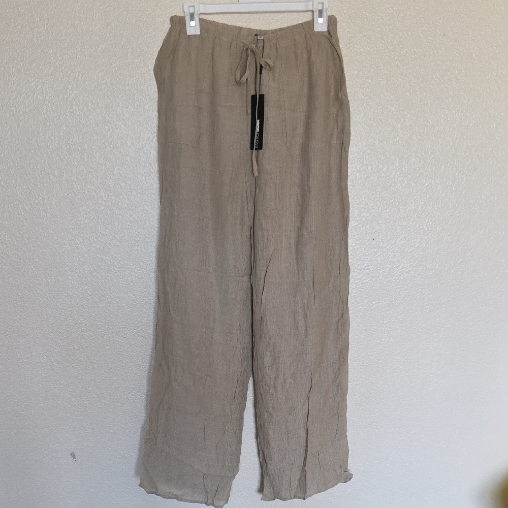 Fashion Nova Tan Chinos Relaxed Fit